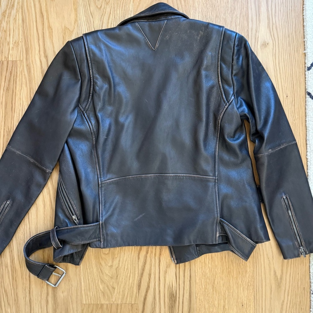 Veda brown motorcycle jacket size L - Picture 4 of 7